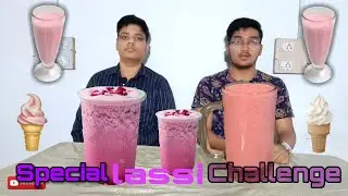 Special Lassi challenge||Punjabi lassi// By A.K production
