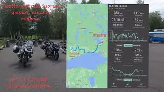 Moottoripyörillä Suomen ympäri, ainakin melkein. Päivä 6 Hyvinkää - Imatra osa 2/2