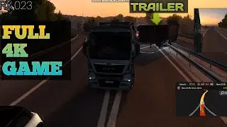 Finally got the truck trailer out in ETS2