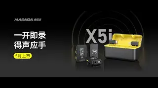 Mailada X5 Wireless Lavalier Microphone ----eat recording