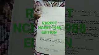 Rarest Ncert Biology book 1989 edition .Old ncert Biology book