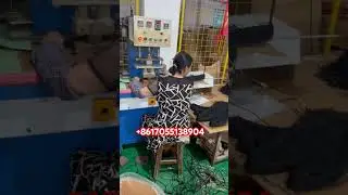 #ultrasonic #shoelaces #tipping #machine  no need tipping film