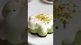 Matcha Mousse 🍵 #shorts #matcha #mousse #matchamousse #recipe #dessert