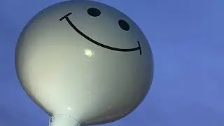 SMILEY FACE WATER TOWER IN LONGPORT NEW JERSEY!