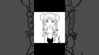 Britney Spears speed drawing by procreate #shorts