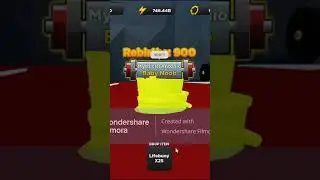 900th Rebirth in Strongman Simulator #shorts #strongmansimulator #roblox #grinding