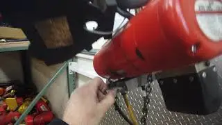 CM Shopair 1/8 Ton Pneumatic Chain Hoist 31FPM 10 foot lift