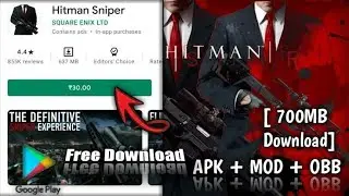Hitman sniper free mod apk unlimited money 🤩🤩 mod