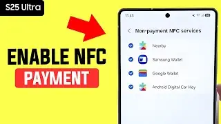 Comment utiliser les paiements sans contact NFC sur le Samsung S25 Ultra