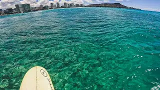 One Crystal Clear wave on the South Shore | GoPro 10 Surf POV