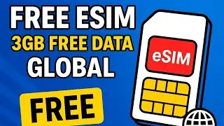 How to Get FREE eSIM + 3GB DATA 🌍 | Global Free eSIM Activation Guide 2025