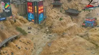 China Today: Super Typhoon Ragasa (270 Km/H) Wreaks Havoc in Guangdong &ndash; Houses and Cars Swept Away!