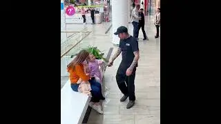 Father Responds with Kindness After Misguided Mall Security Incident #shorts