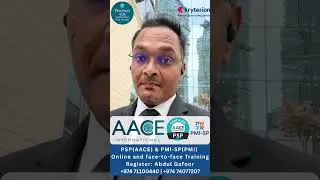 PSP & PMI-SP Planning & Scheduling Professional Certification Training | AACE & PMI Training