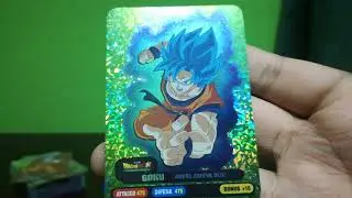 IL FILM Dragon Ball Broly Lamincards DIRAMIX unboxing/review