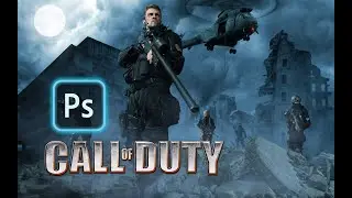 Call Of Duty: Surprise Attack Photoshop Manipulation Photoshop Speed Art