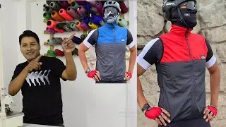 Mira y Aprende-Como Hacer Chaleco Elegante Para Ciclismo-Tips De Confeccion