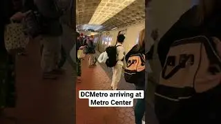 #dcmetro Arriving at Metro Center