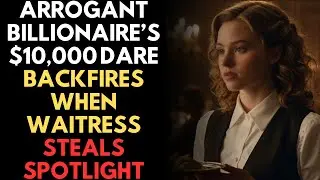 WAITRESS SHOCKS ARROGANT BILLIONAIRE WITH $10,000 DARE GONE WRONG!