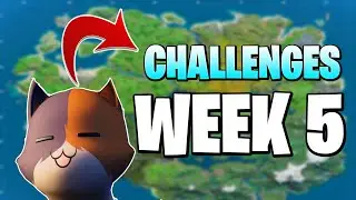 How to do Week 5 Challenges - Fortnite Meowscles Mischief Challenges (Guide, Location, Tutorial)