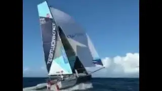 Pierre Le Roy Grand Vainqueur de la Mini Transat - Guadeloupe