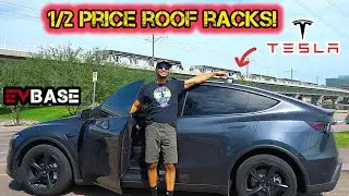 Tesla Roof Racks 1/2 Off!!! 2026 Tesla Model Y Dual Motor!! From  @evbase-official 