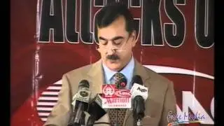 Attacks on Journalists and Media Freedom - Conference, PM - Syed Yousaf Raza Gillani