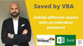 Saved by VBA - Unhide different sheets with individual password