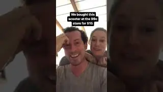 Couple Buys Scooter At 99 cent store for $15