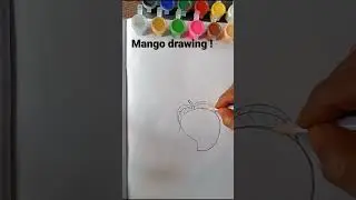 Mango drawing!#shorts #drawing #Arsh Arty World 🙏👍👉🌎❤️🥭🥭🥭