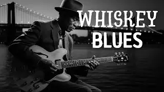 Slow Whiskey Blues Radio with Deep Chicago Guitar for Late Night 🎸 Playlist Blues