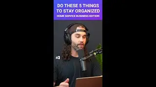 Processes I used to STAY ORGANIZED in my Small Service Business 🚫📓