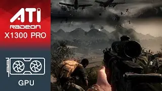 Call Of Duty Black Ops Gameplay ATI Radeon X1300 Pro (256MB VRAM)