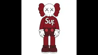 Kaws Drawing &ndash; How to draw Kaws easily