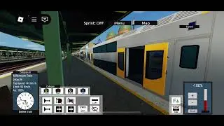 Millennium Train door operation on Roblox #millenium #nswtrains #mst2