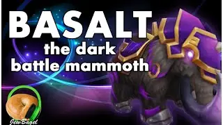 SUMMONERS WAR : Basalt the Dark Battle Mammoth - Gameplay Spotlight
