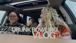 come drunk bowling with us || date night vlog