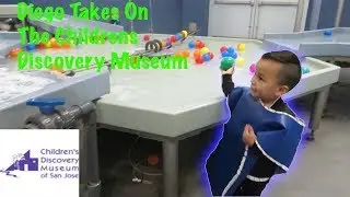 DIEGO TOURS THE CHILDREN'S DISCOVERY MUSEUM!!!