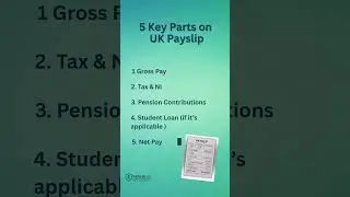 UK Payslip Explained in 30 Seconds | Payroll Made Simple #ukpayroll #payslip #education