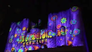 Projection d'un petit film de Noël au Donjon à Niort Décembre 2023
