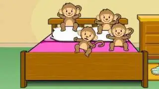 OnlineFreeSpanish - Five Little Monkeys