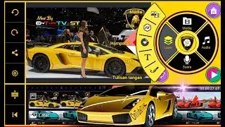 Kinemaster Pro &bull; Тема Ламборджини | Kinemaster Pro 2019 (поддерживает 8 слоев видео)