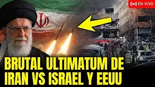 PRESIDENTE DE IRÁN declara “GUERRA TOTAL” vs EEUU e ISRAEL