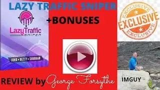 LAZY TRAFFIC SNIPER REVIEW ⏰ VIEWER WARNING 🚩DON'T GET LAZY TRAFFIC SNIPER WITHOUT MY😃 BONUSES!!🔥