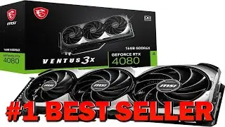MSI GeForce RTX 4080 16GB Ventus 3X OC Gaming Graphics Card - B0BHF1PVCW
