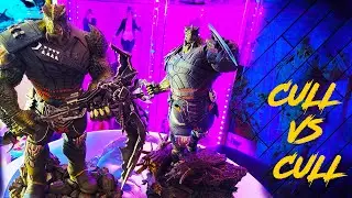 REVIEW CULL VS CULL IRON STUDIOS (2022) 1/10 Cull Obsidian Vingadores Ultimato Guerra Infinita