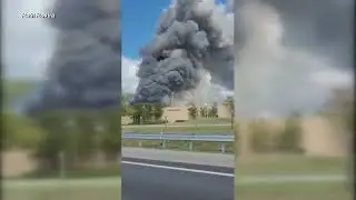 Interstate closed outside Atlanta as residents evacuate due to chemical plant fire