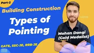Pointing | Types of Pointing | Building Construction | Mohan Dangi