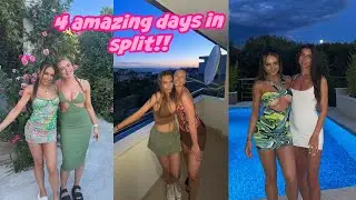 ANOTHER GIRLS HOLIDAY VLOG IN CROATIA!! this time we take split in a VILLA xox