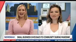 Enspra on Newsmax with Katrina Szish